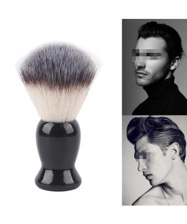 Men's Professional Shaving Brush & Hair Cleaning Brush - Wooden Handle Grooming Essential for Salon & Home Use - Buy Online on SooperMarket.com