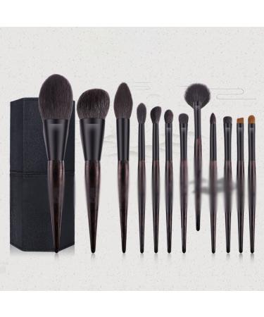 DFHBFG 12 Brushes Set Complete Brushes Concealer Brush Spot Brush Loose Powder Brush 1 D