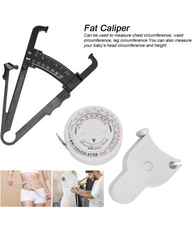 Body Fat Tester & Waist Tape - Accurate Skinfold Measurement Tool for BMI & Weight Loss - Buy Online on SooperMarket.com