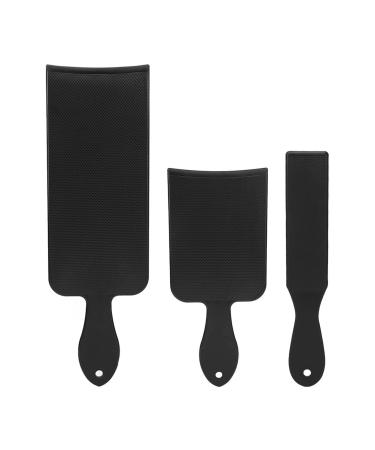 Socobeta 3pcs Hair Dye Board Non Slip Frosted Handle Hair Dye Balayage Highlighting Board Hair Colour Dye Tool for All Hair Foils Hairdressing and Shaving