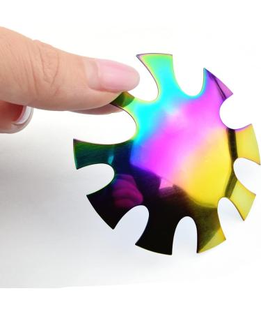 Rainbow Deep Oval French Nail Trimmer Cutter Tool | 9 Sizes | HJ-NAT203-FC10 - Buy Online on SooperMarket.com
