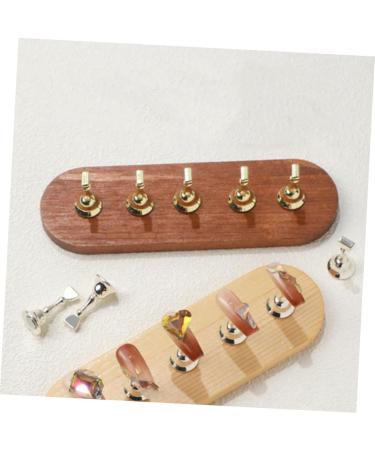 PLAFOPE 1 Set Manicure Tools Press on Nails Display Stand Nail Display Stand Nail Stand for Press on Nails Manicure Practice Stand Fake Nails Display Stand False Nails Display Holder - Buy Online on SooperMarket.com