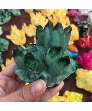 Specimen Healed 260g Natural Crystal Green Ghost Crystal Cluster As a Gift kaixun - Buy Online on SooperMarket.com