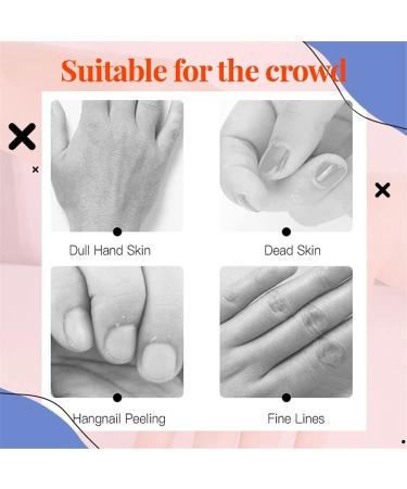 Hyaluronic Acid Hand Care Essence - Deep Hydration & Anti-Aging Moisturizer (2PCs) for Pore Shrinking & Skin Nourishment - Buy Online on SooperMarket.com