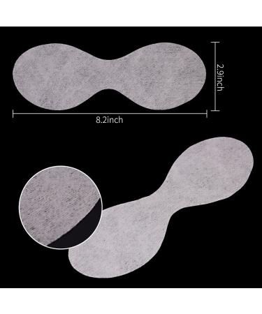 KRISMYA Disposable Eye Mask Paper Sheets 200 Pcs - Non Woven Facial Eye Pads for Spa, Moisturizing and Hydrating Eye Care - Buy Online on SooperMarket.com