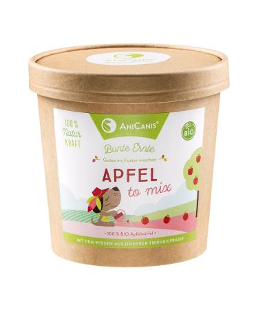 AniCanis organic apple cubes for dogs - dried apples - fruit - BARF food supplement - 175g organic apple cubes