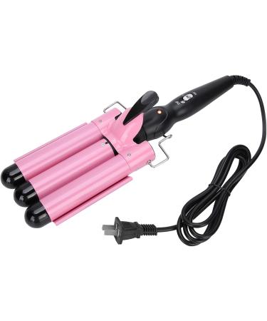 3 Barrel Curling Iron Wand Adjustable Hair Curler Waver Crimper 110V 240V Fast Heating Easy Temperature Adjustment Hair Styling Suitable for Wavy Hairstyles (28mm) - Buy Online on SooperMarket.com