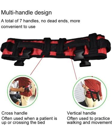 Medical Transfer Belt Waist Patient Walking Gait Lift Sling Seat Assistant Rehabilitation Belt with Leg Loop Wheelchair Auxiliary Belt Health Care (Size : 99cm-115cm) - Buy Online on SooperMarket.com