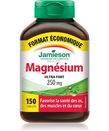 Jamieson No Fishy Aftertaste Extra Strength Omega-3 Mini 200 Count & Magnesium 250 mg Ultra Strength - Value Size Omega-3 Mini + Magnesium 250 mg - Buy Online on SooperMarket.com