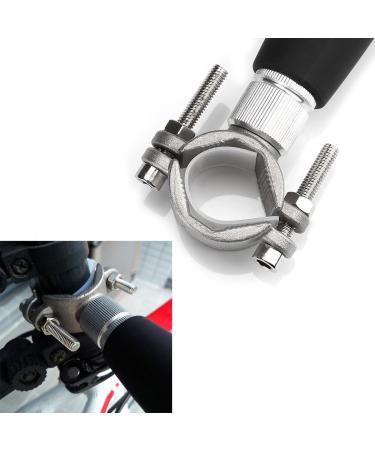T Tocas Stainless Steel Bicycle Dogs Leash - Walk & Ride with Hands Free Pet Training Lead Comfortable Silicone Handle Black Handle - Buy Online on SooperMarket.com