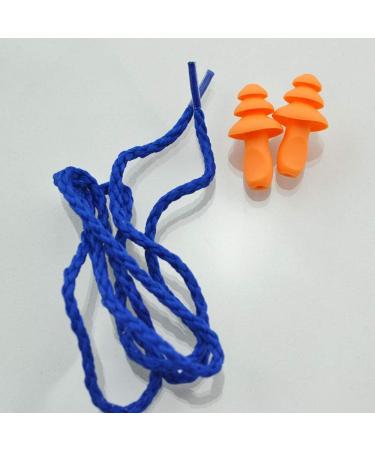 U-K Reusable Ear Plugs Anti-Noise Plug Ear Pads with A Cord for Ear Protector Perfect for Clubbing Drummers Musicians 1Pcs New Released & Popular Yellow blue - Buy Online on SooperMarket.com