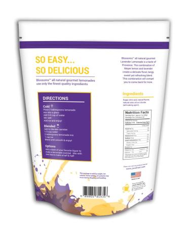 Lavender Lemonade Drink Mix - 4 LB Bag Lavender Lemonade 4 Pound (Pack of 1) - Buy Online on SooperMarket.com