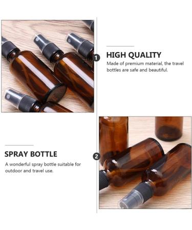 Frcolor 50ml Brown Spray Bottle with Refill - Fine Fog Atomizer for Essential Perfume Oil | International Shipping - Buy Online on SooperMarket.com