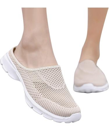 Buy Rytejfes Women's Barefoot Sneakers - Summer & Winter Sports Shoes Sale | Khaki & White Plateau Styles (EU 37-40) - Buy Online on SooperMarket.com