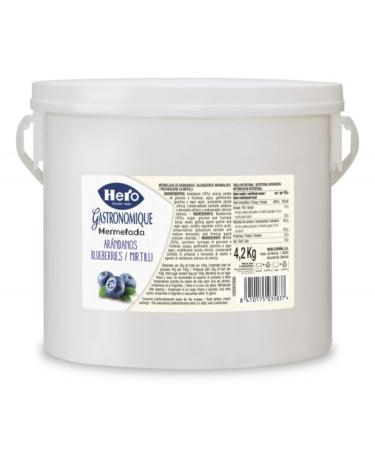 Preparation of Fruit Hero Jam Blueberries Bucket 4.2 kg