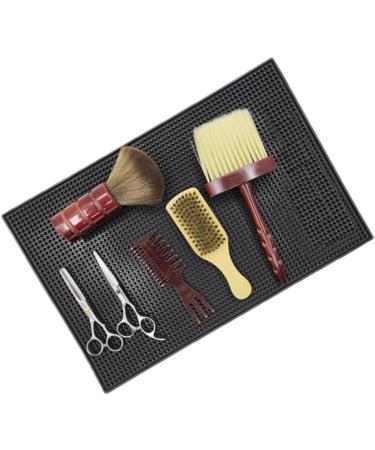 Non-Slip Hair Cutting Tool Mat - Anti-Skid Pad for Salon & Home Hairdressing | Durable Cushion for Hair Trimmers & Styling Tools - Buy Online on SooperMarket.com