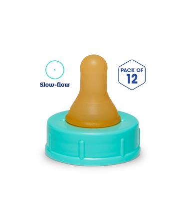 Enfamil Slow Flow Soft Nipples Latex-Free & BPA Free 12 Count - Buy Online on SooperMarket.com