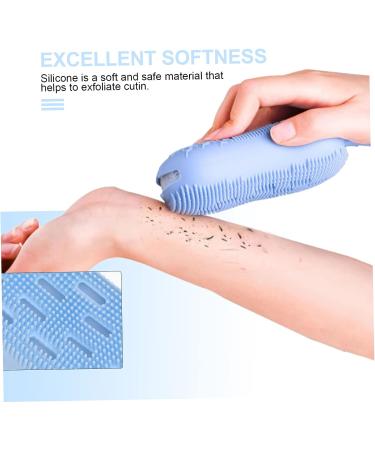 Beavorty 2pcs Silicone Body Bath Brush Set for Gentle Exfoliation and Deep Cleaning - Buy Online on SooperMarket.com