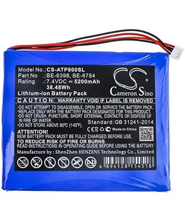 High-Performance 7.4V Replacement Battery for Aetep AT-800 AT-810 AT-830 | 5200mAh BE-6398 BE-6784 - International Shipping Available - Buy Online on SooperMarket.com