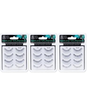 (3 Pack) ARDELL Professional Natural Multipack - 110 Black - Ardell - Buy Online on SooperMarket.com