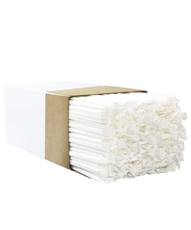 Avant Grubs BPA-Free Big, Premium Straws 300 Pack. Paper-Wrapped, Clear, Thick, & Jumbo Sized (Big at 10.25 in Tall.3 in Wide). Restaurant-Grade & USA-Made.