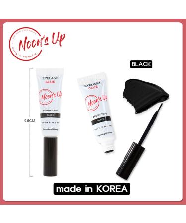 Lash Glue Waterproof 24-Hour Long-Lasting Super Strong Hold - 0.14oz (Black) - Buy Online on SooperMarket.com