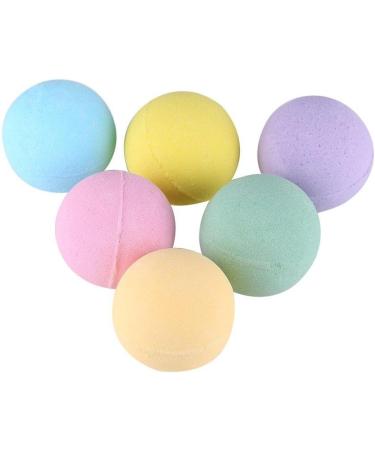Handmade Spa Aromatherapy Bath Bomb Set | 6pcs Moisturizing Essential Oil Bath Balls for Relaxation and Dry Skin Relief - Buy Online on SooperMarket.com