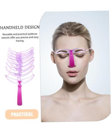 Mikinona Set 8 Full Kinds Stencils Handle Reusable Shaping Kit Women Diy and Womens for Stencil Stamp Styles - Buy Online on SooperMarket.com