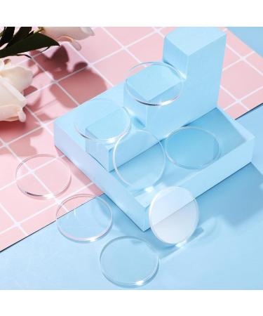 24 Pieces 1.5 Inch Transparent Acrylic Circle Discs for Painting & Crafts - Buy Online on SooperMarket.com