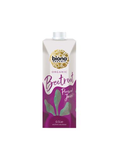Biona Organic Beetroot Juice - Pressed 4x0.5L