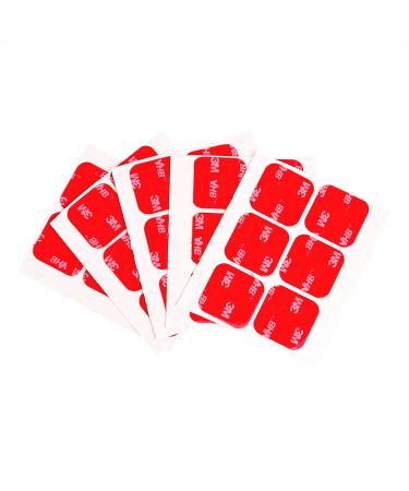 Hasaky Double Sided Tape Heavy Duty 20pcs 2in x 2in Mounting Tape Pad Sticker Strong Adhesive Tape Waterproof Foam Tape for Indoor and Outdoor  1in x 1in 30pcs
