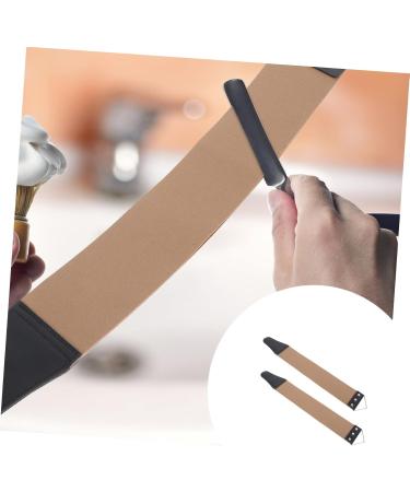 Beavorty 6-Part Double-Sided Belt Tool for Household & Salon - Razor Sharpening Leather Leash 46.5x6cm Assorted Colors (3 Pieces) - Buy Online on SooperMarket.com