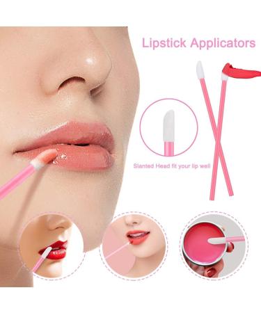 200 PCS Disposable Mascara Wands Lip Wands Set 100 Pcs Eyelash Brush and 100 Pcs Lip Brush Makeup Tool - Buy Online on SooperMarket.com