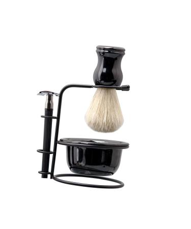 Colcolo shaving set for men razor brush set premium razor-soap peel shaving stand holder perfect for daily use smooth