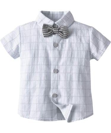 AmzBarley Baby Boys Formal Tuxedo Romper with Bowtie- Black 3-4 Years - Buy Online on SooperMarket.com