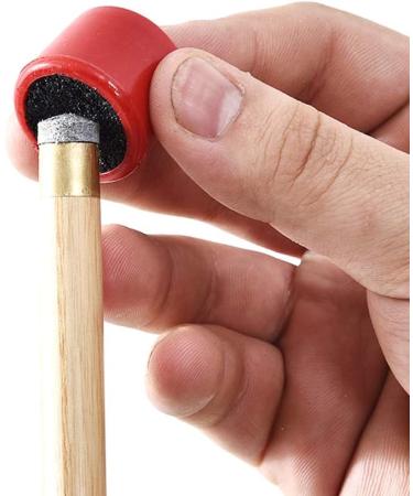 2 Pieces Round Billiard Cue Tip Sander Pool Cue Tip Shaper Sanding Snooker Pool Cue Tip Tool (Red  White) - Buy Online on SooperMarket.com