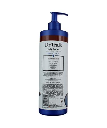 Dr Teal's Coconut Oil Body Lotion 18 oz - Hydrating Moisturizer by Dr Teal's - Buy Online on SooperMarket.com