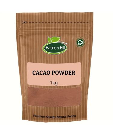 Cacao Powder 1kg by Hatton Hill Rich Chocolate Goodness for Baking Smoothies and Blissful Hot Cocoa