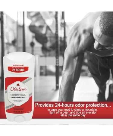 Old Spice High Endurance Anti-Perspirant & Deodorant Original 3 oz - Pack of 3 - Buy Online on SooperMarket.com