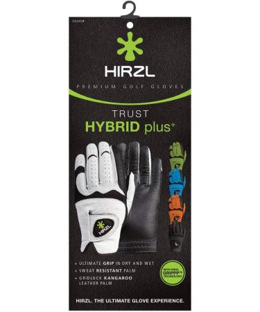 Buy HIRZL Trust Hybrid Plus Ladies Golf Glove - White/Black LH for Women | Optimal Comfort & Performance - Buy Online on SooperMarket.com