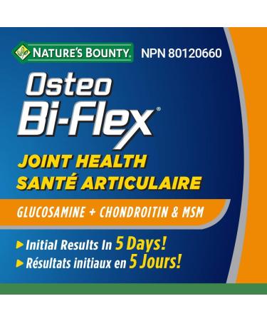 Nature's Bounty Osteo Bi-Flex Platinum Supplement Helps Maintain Bones and Joint Health 75 Caplets - Buy Online on SooperMarket.com