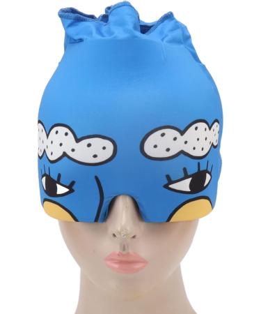 Gel Headache Relief Hat Comfortable Migraine Ice Head Wrap Puffiness Relieving Practical Double Layer for Bedroom(Type C) - Buy Online on SooperMarket.com