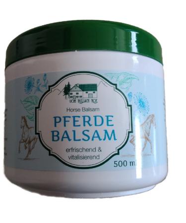 2x horse balm Gel 500ml from the Pullach Hof cools and relaxed valuable campher and arnica Extracts have a vitalizing and relaxing effect