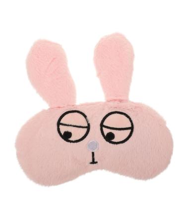 Didiseaon 1pc Blindfold to Sleep Mask Pink Plush