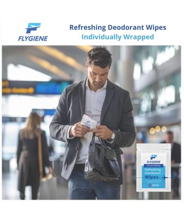 Deodorant Wipes - Individually Wrapped Antiperspirant Body Wipes (10 Count) | Shop Now for Freshness Anywhere - Buy Online on SooperMarket.com