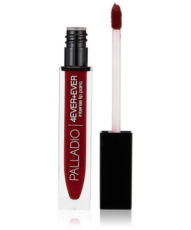 Palladio 4 Ever + Ever Intense Lip Paint  Liquid Lipstick  High Pigmented Lip Gloss  High Shine Vinyl Finish  Rich Color Coverage  Moisturizes Lips  Doe Foot Wand Applicator  Everlasting