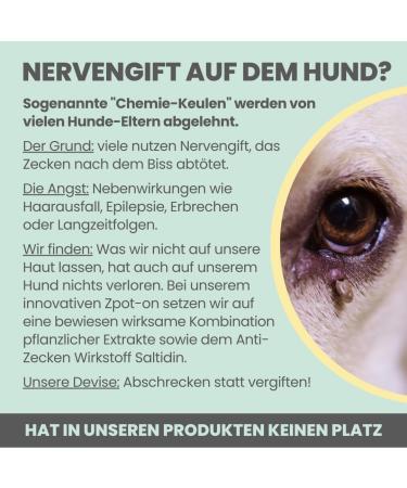 NOMS+ ZPOT-ON Dog Ticket | Annual Supply | Natural Active Ingredients & Saltidin | Protects Against Ticks Mites Fleas & Sand Mosquitoes - Shop Now! - Buy Online on SooperMarket.com