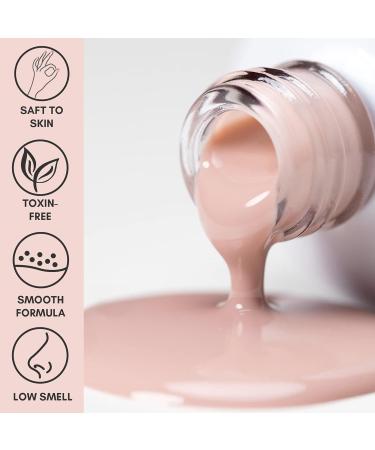 Long-Lasting Nail Polish - Quick Drying with Natural Ingredients Fingernails (04 Nude) - Buy Online on SooperMarket.com