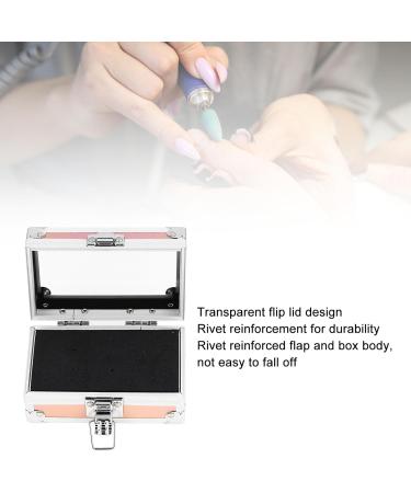Nail Drill Bit Holder Box with 25 Holes Professional Storage Organizer Container for Salon Manicure Tool (Dazzling Gold) - Buy Online on SooperMarket.com