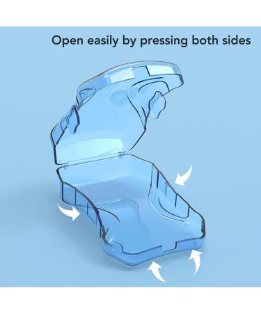 Original Squeeze-Proof Food Bag Holder for Toddlers - Blue | International Shipping Available - Buy Online on SooperMarket.com